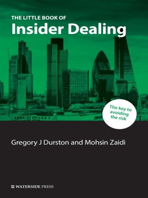 cover image of Little Book of Insider Dealing